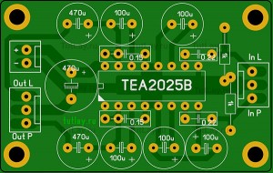   TEA2025B 2x2.3